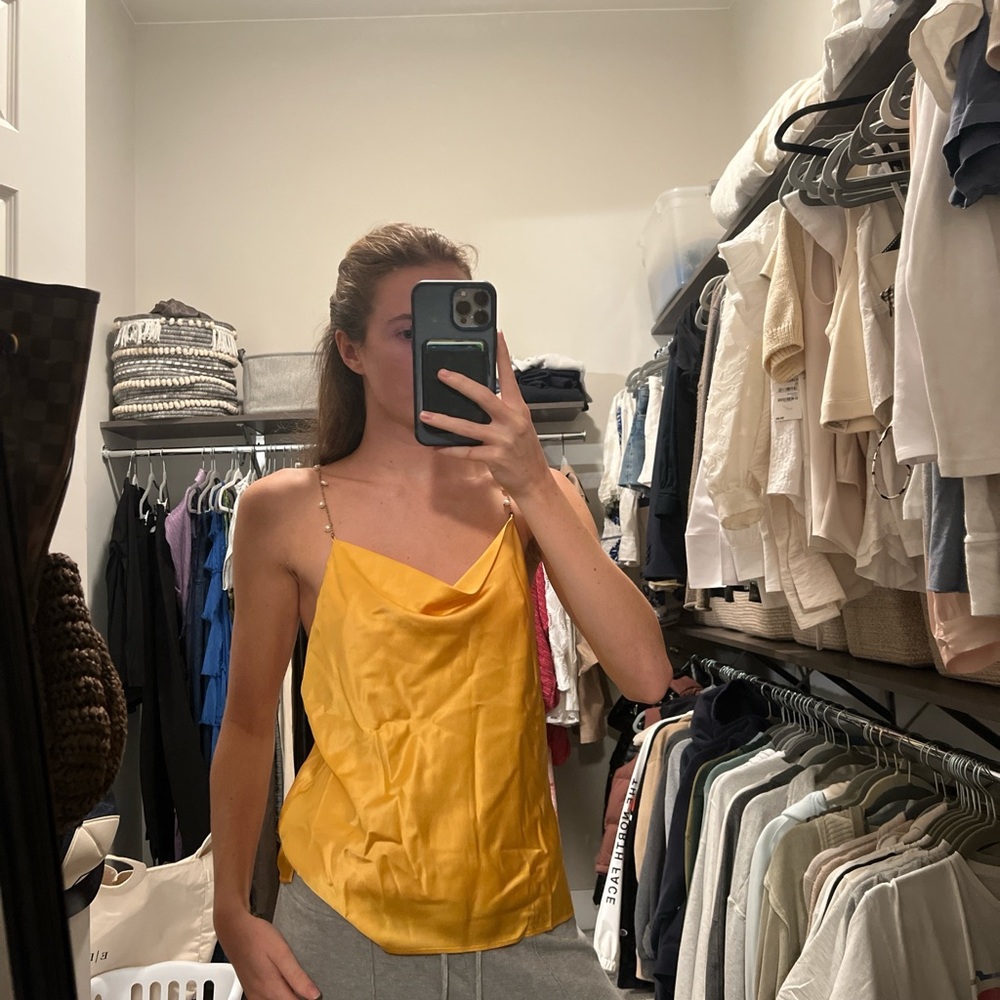 Cami NYC Yellow Camisole Top